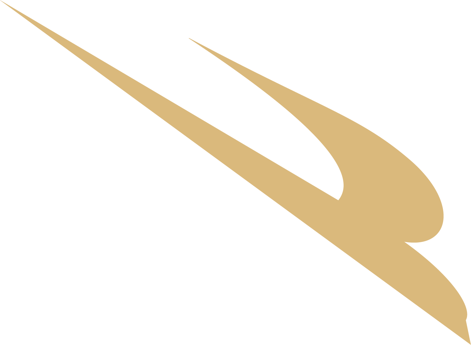 Close-up of a gold-colored Peregrine Club logo