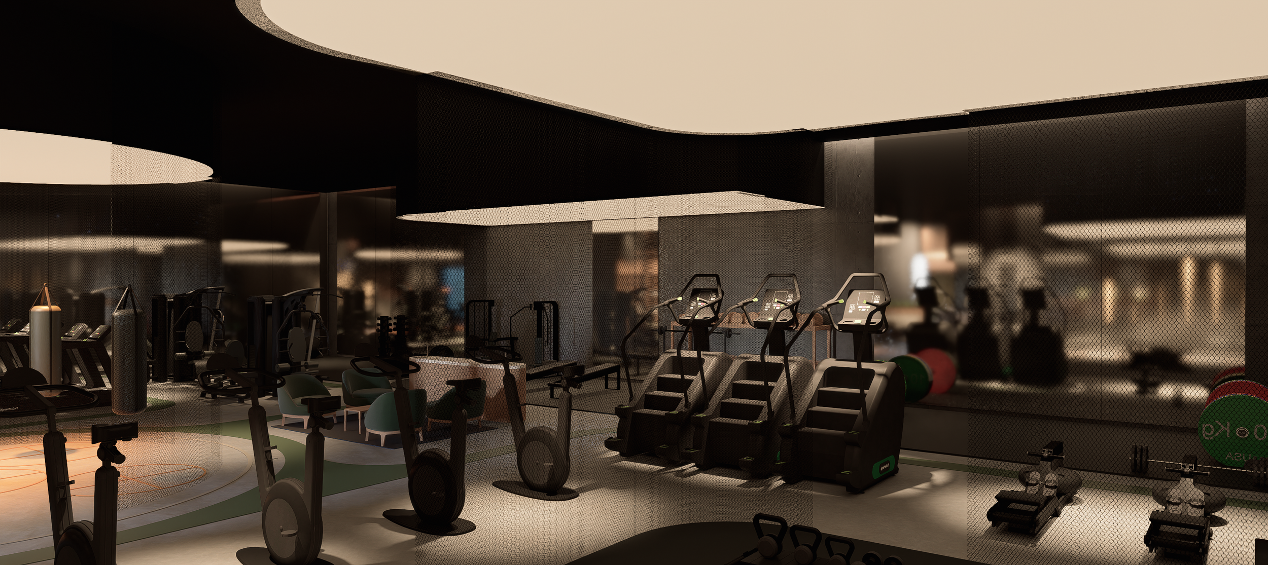 This, but not too pretty for real sweat.