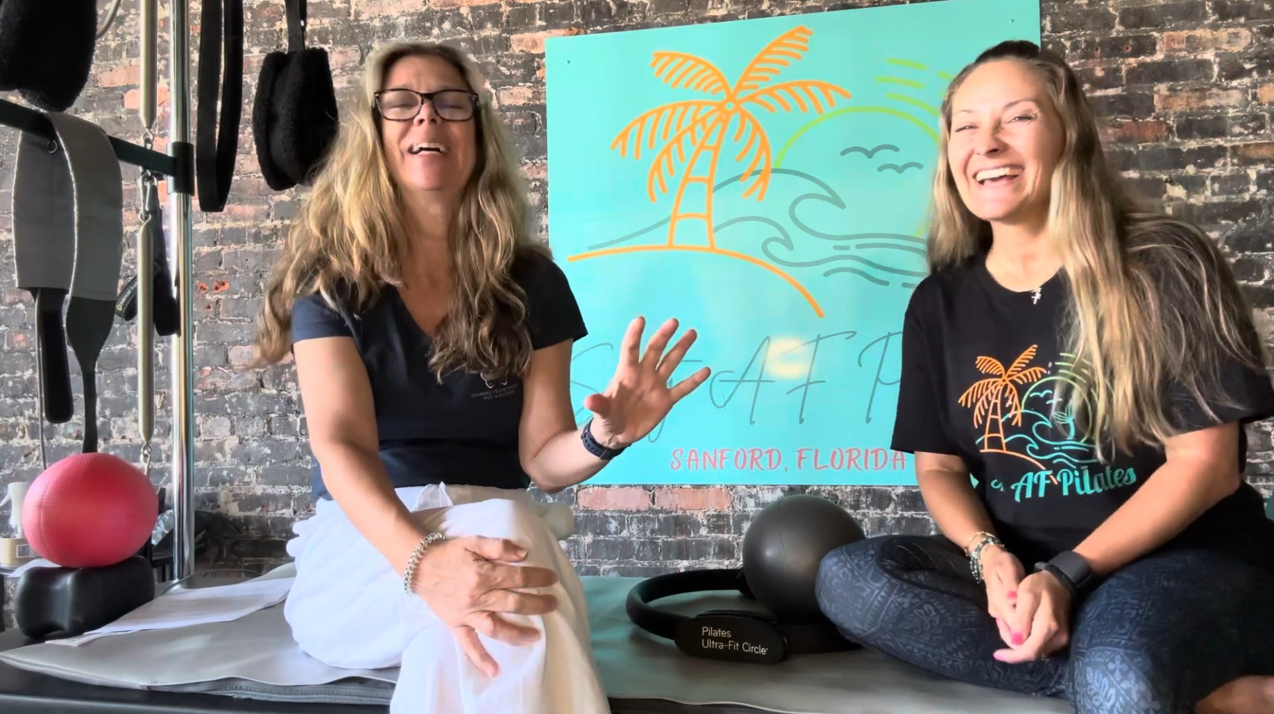 Interview with Kirissa Weyh, owner of Salty AF Pilates in downtown Sanford, FL