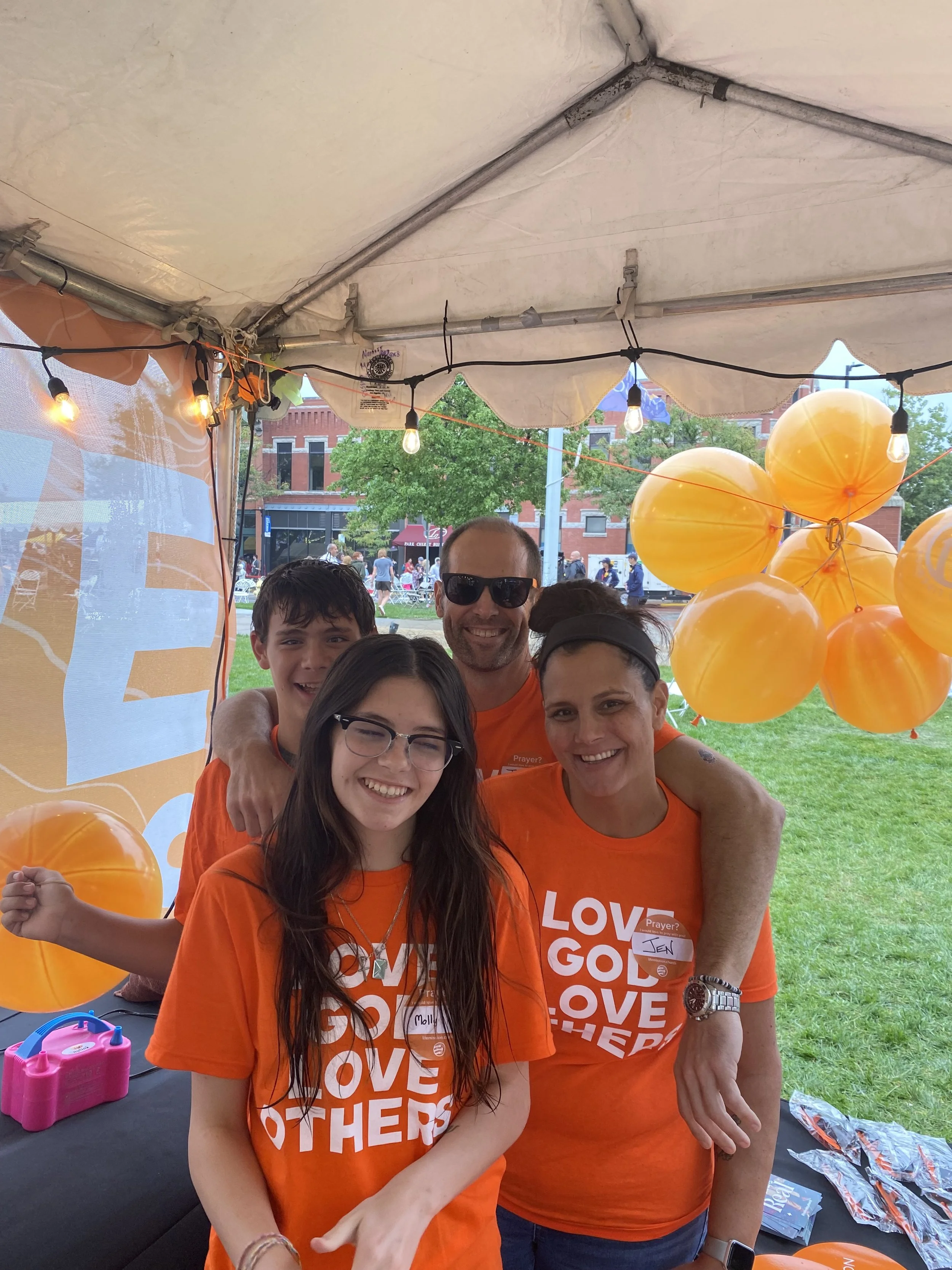 Family Photo of installers