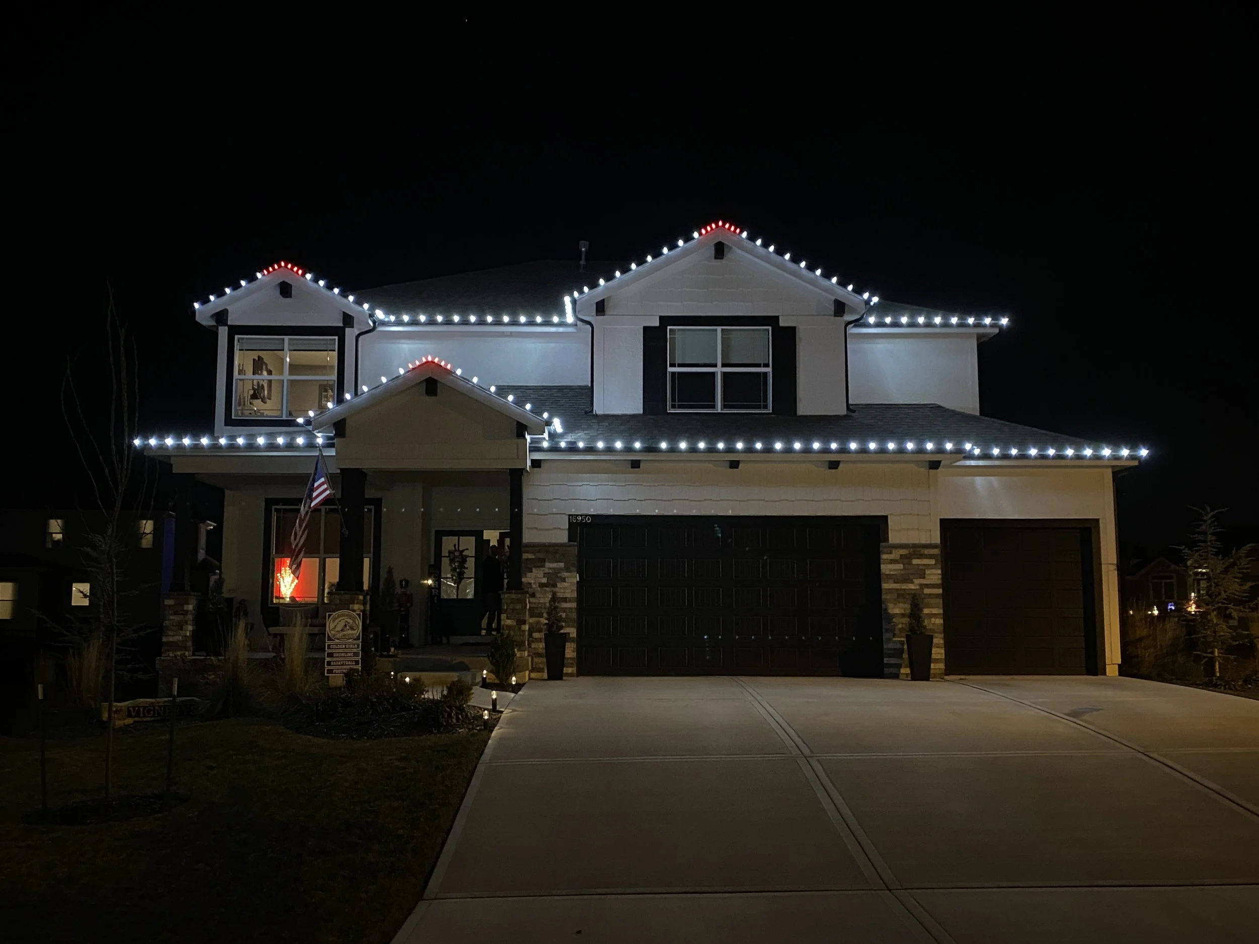 Pure White & Red Peak