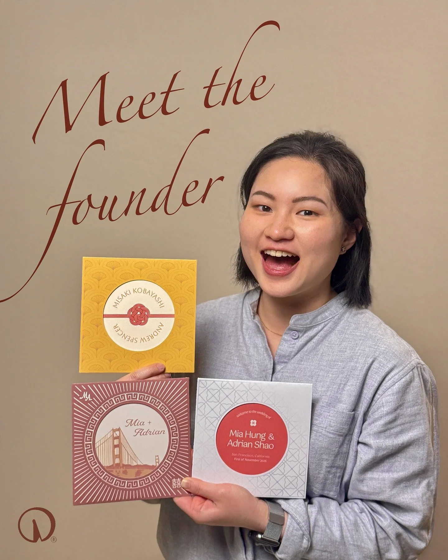 Hi! Happy New Year 2026 ✨
Thanks so much for stopping by! I&rsquo;m Vivian, the founder of Fortune Paperie.

As a graphic designer and former event planner, I&rsquo;m here to create an intriguing beginning for your Asian-inspired wedding through thou