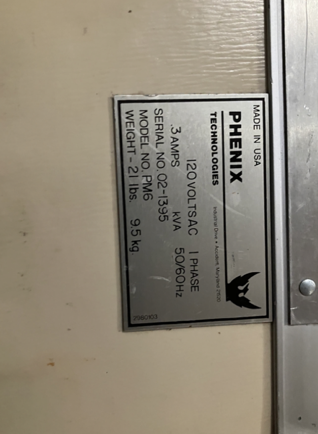 Phenix 6KV Insulation Test Set