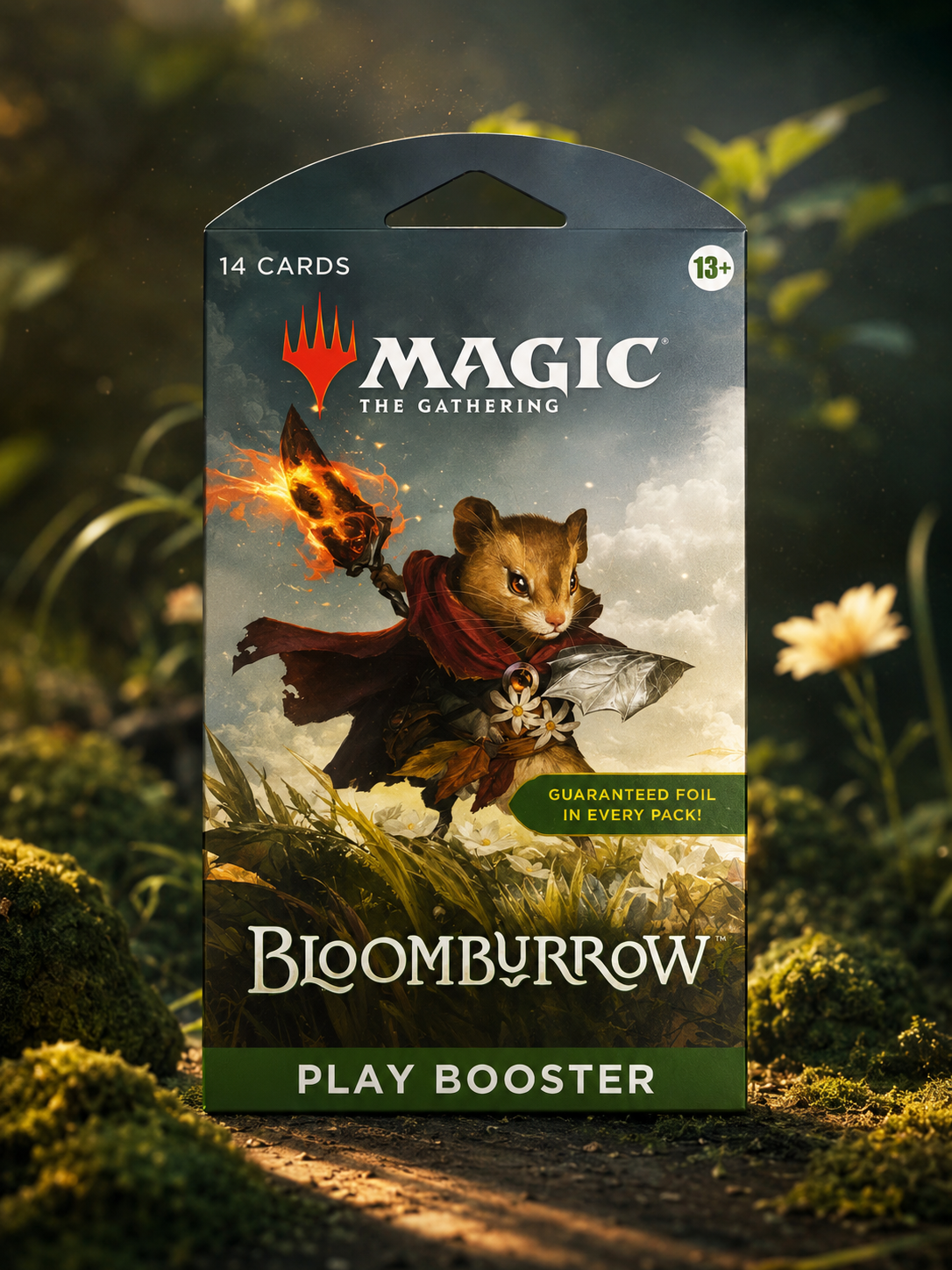 Bloomburrow sleeved play booster pack