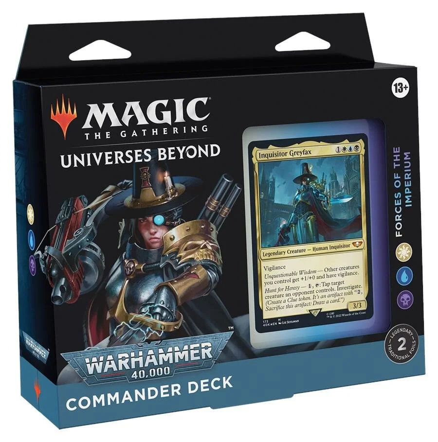 Forces Of The Imperium Warhammer 40000 Precon Commander Deck