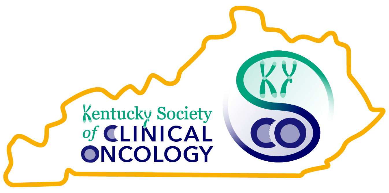 Company logo for the Kentucky Society of Clinical Oncology, a professional medical organization and past event photography client of 859 Photography in Lexington, KY.