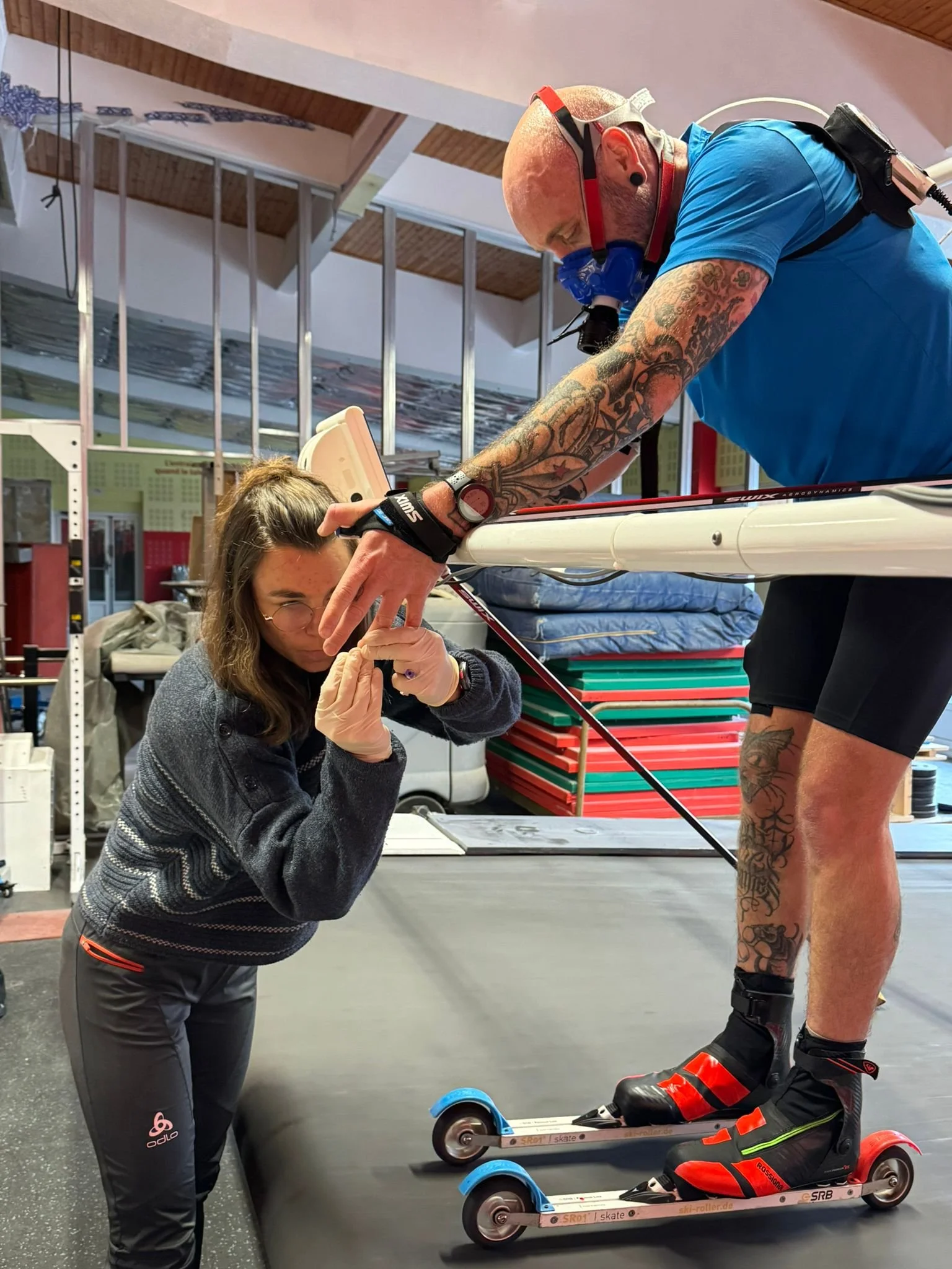 Test VO2max en laboratoire pour des sports d'endurance