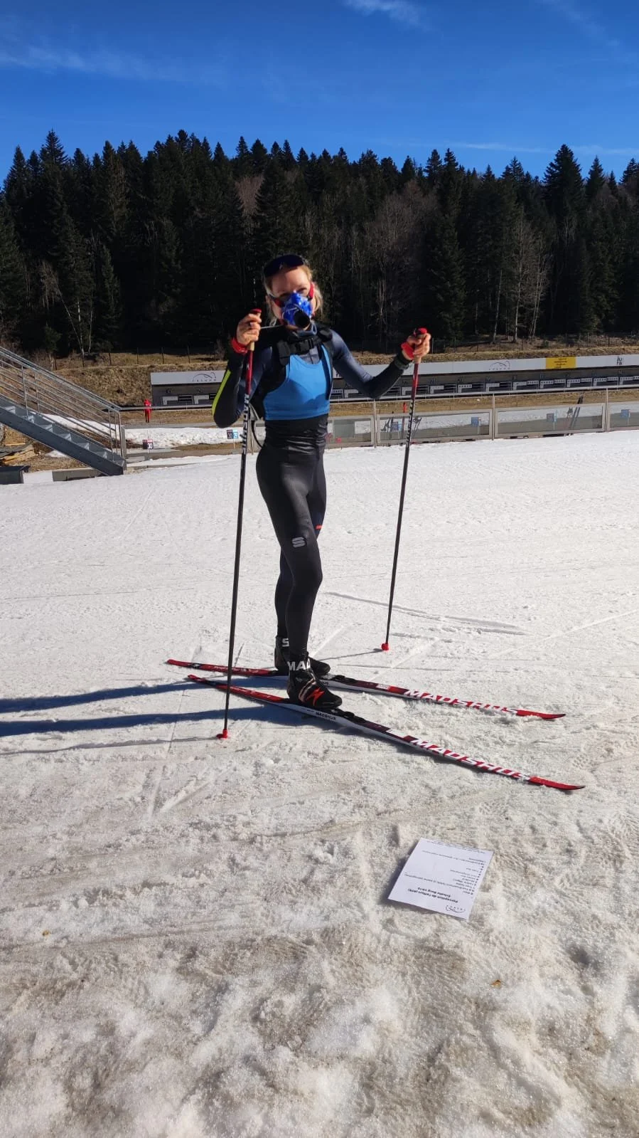 Test VO2max sur le terrain pour mesure du cout énergétique
