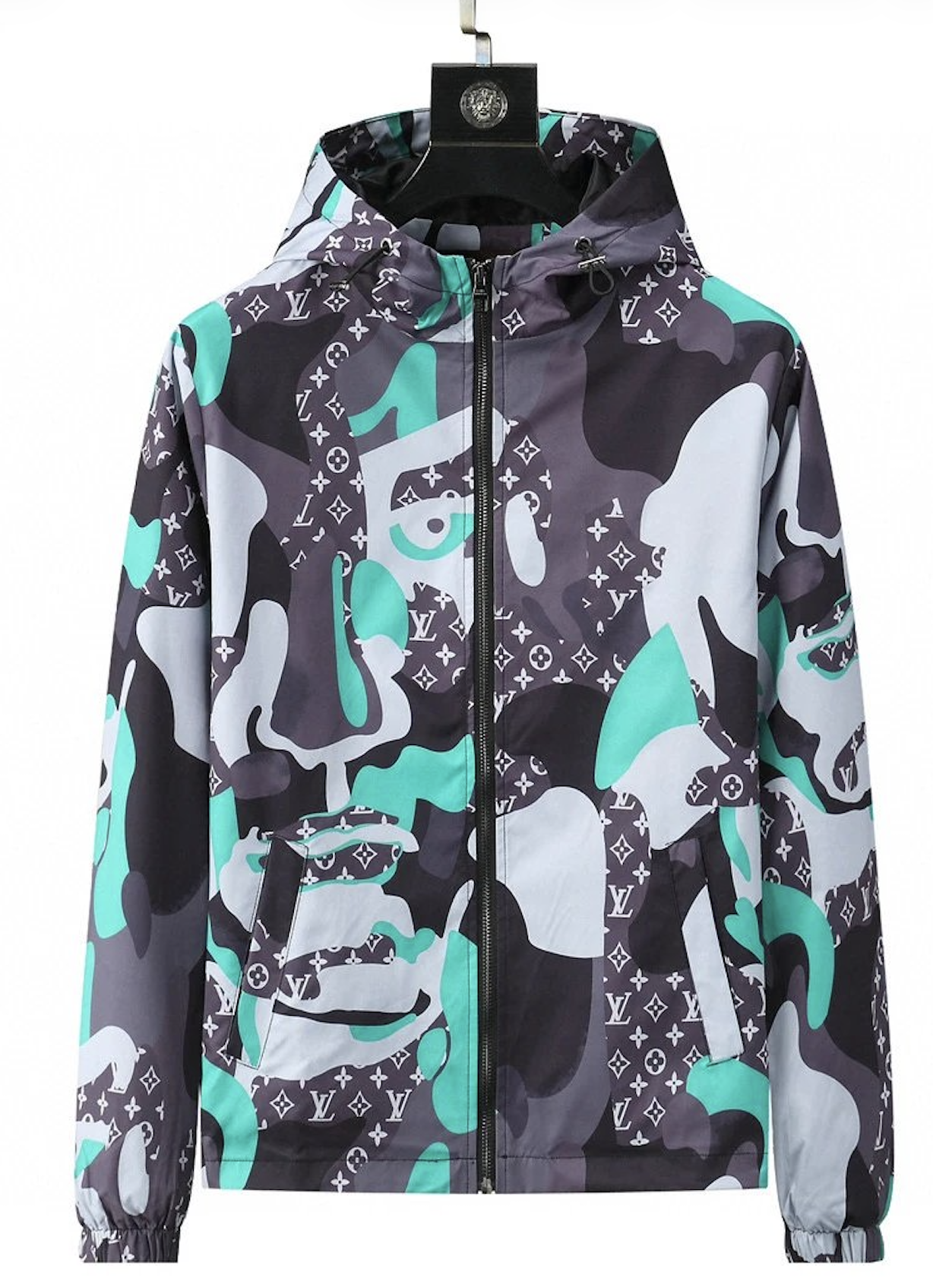 Louis Vuitton Monogram Reversible Nylon Windbreakers