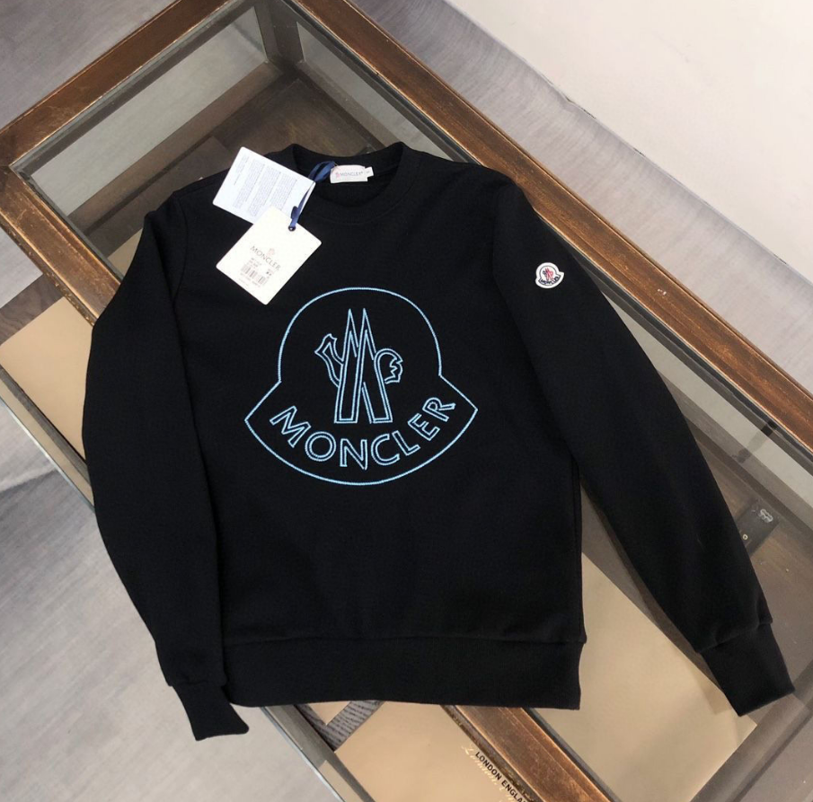 Moncler Logo-Embroidered Cotton Sweatshirts