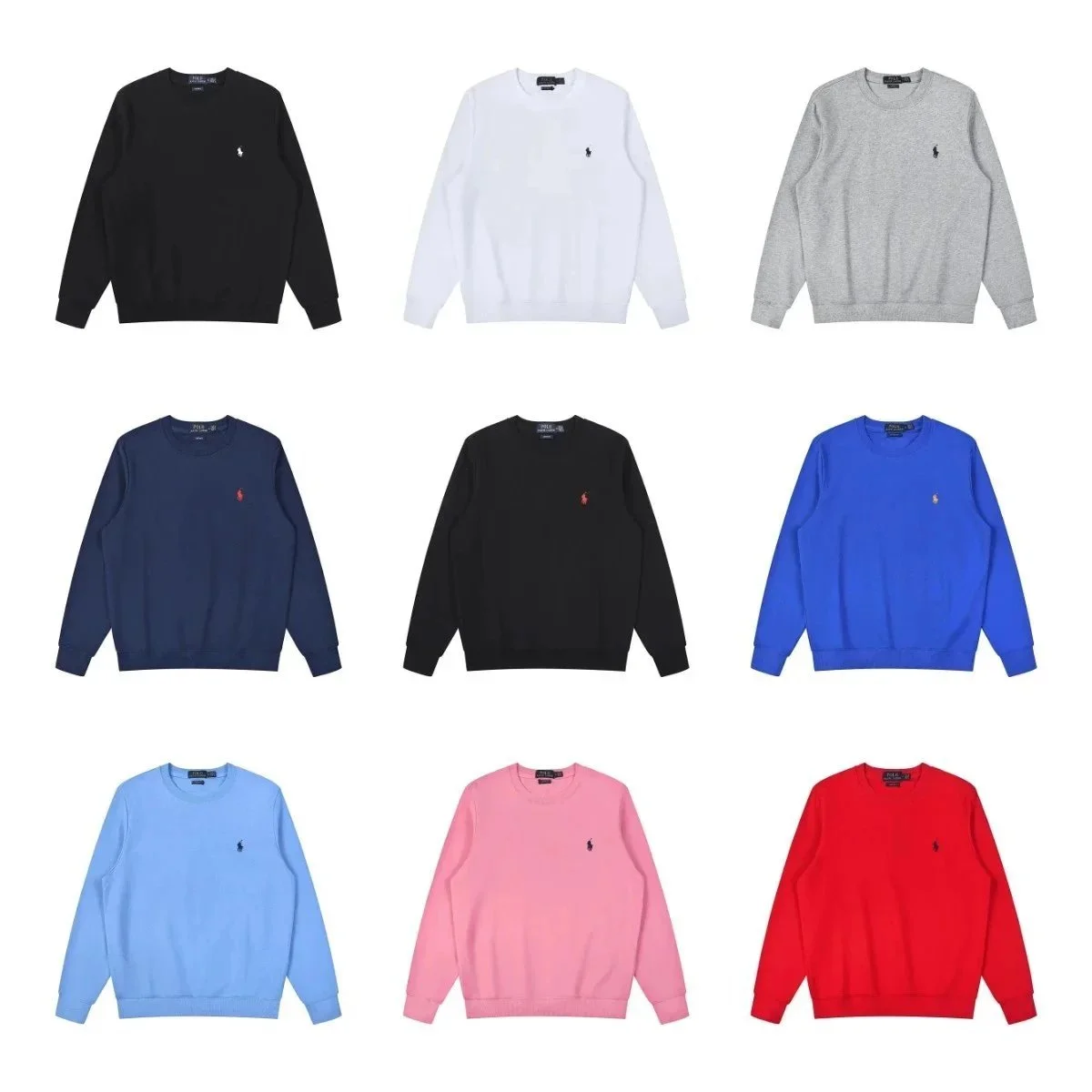 Polo Ralph Lauren classic crewneck sweatshirts