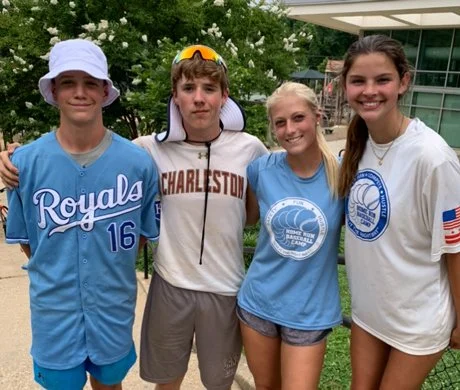 Rookie Camp Coaches at Home Run Baseball Camp