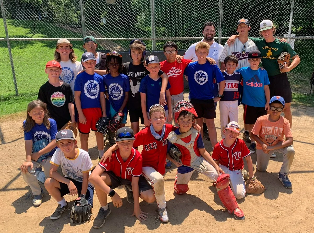 Campers at Home Run Baseball Camp