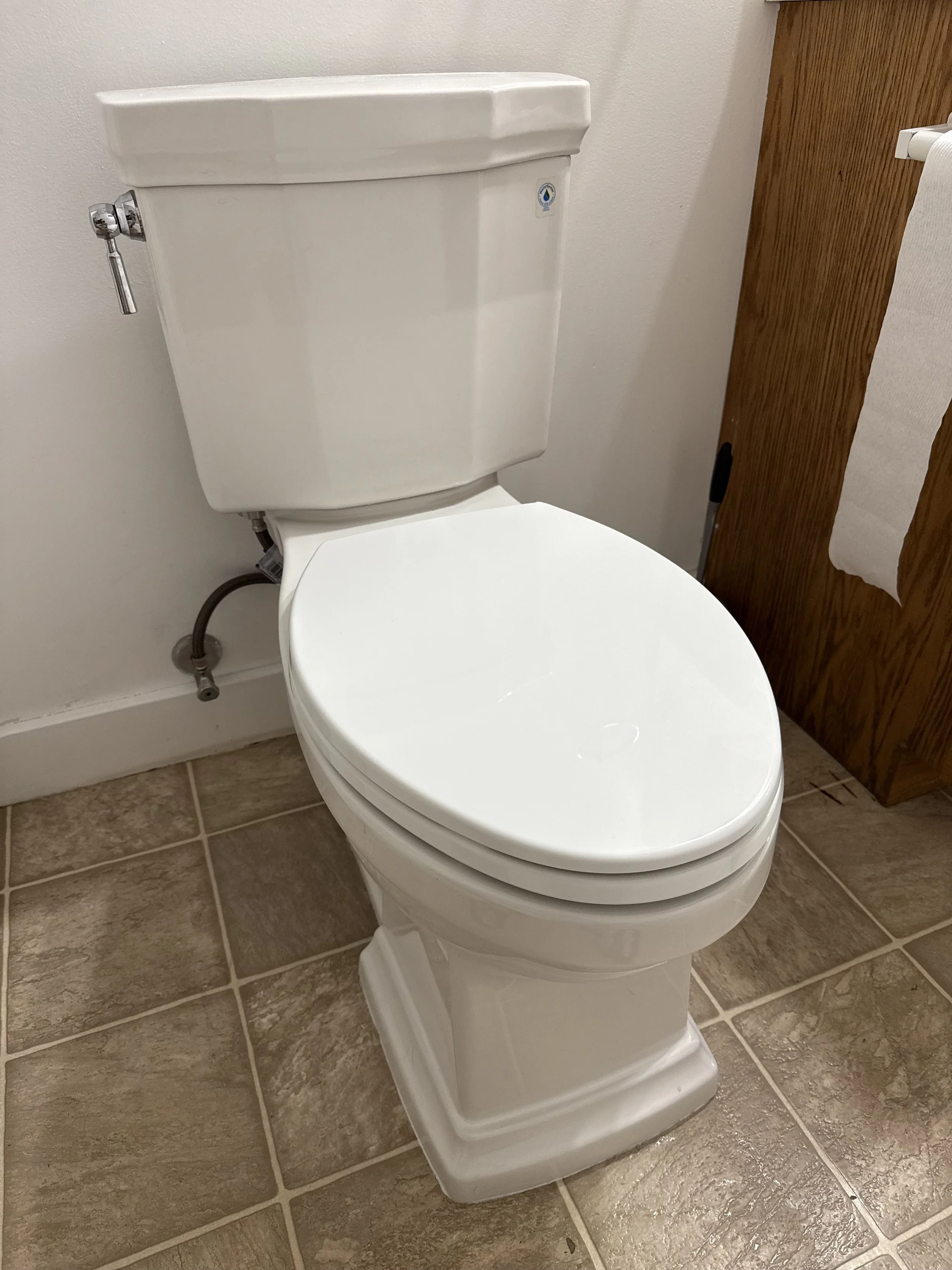 Toilet installation and replacement by licensed plumber in Mount Bethel PA Duran The Plumber LLC