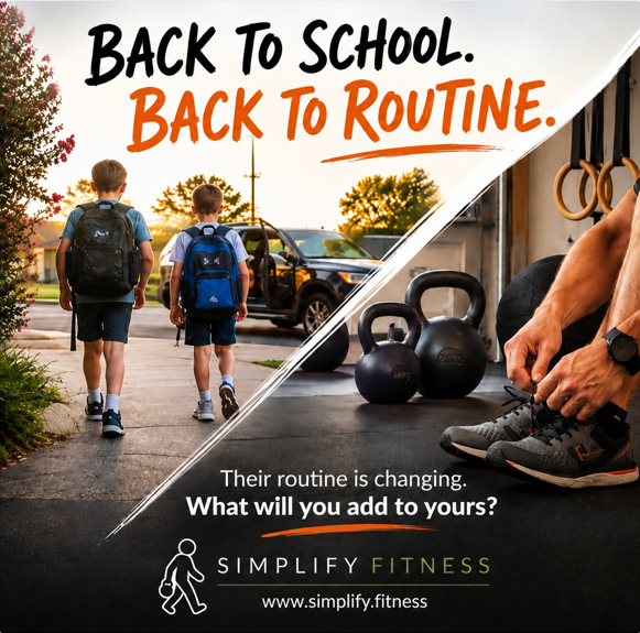 Back to School, Back to Routine: How to Restart Your Fitness Routine
