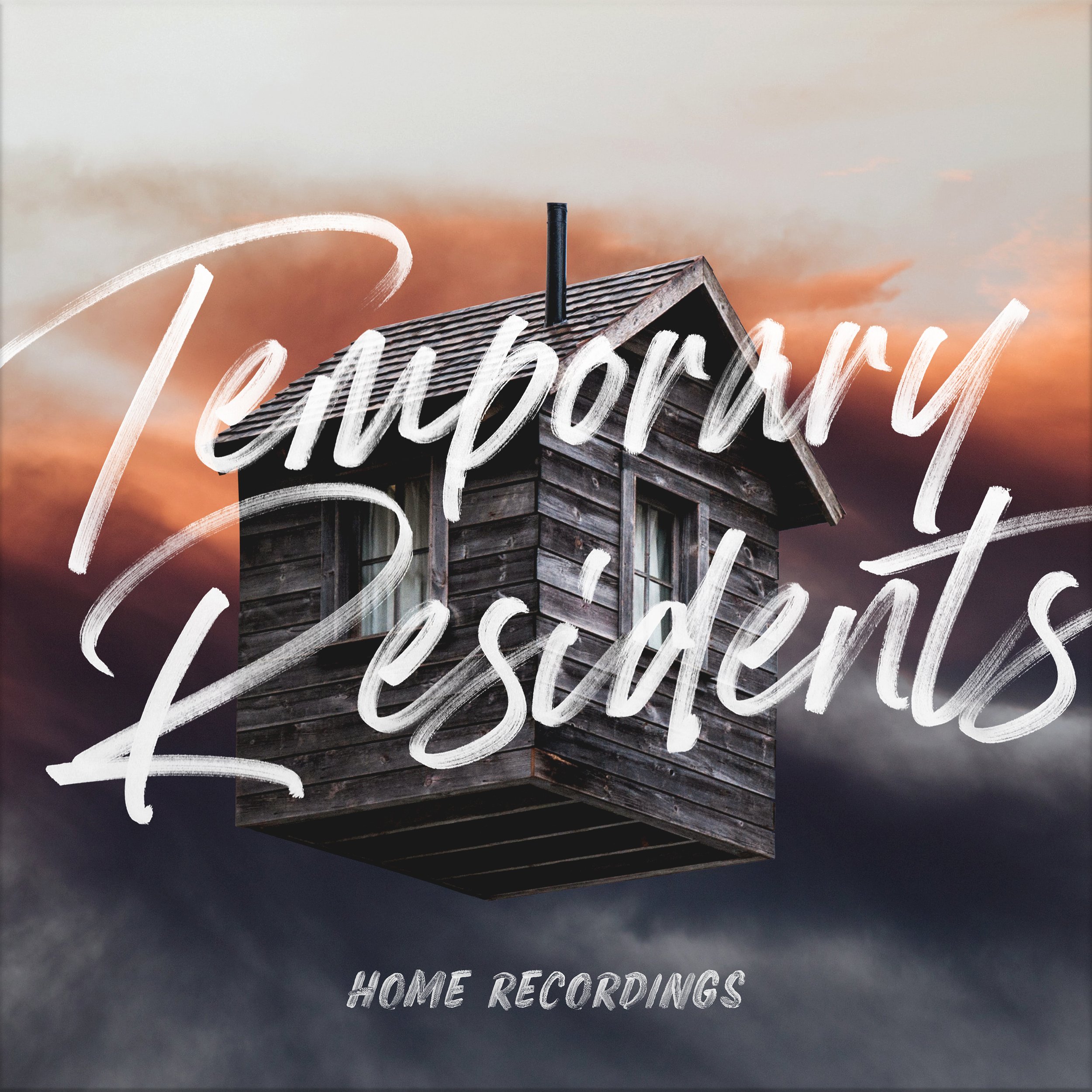 Logo design. Temporary Residents. Indie Music. Folk music. Band. Recording artist. Home recording studio.