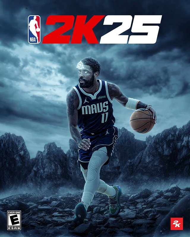 Kyrie Irving NBA 2K Cover Graphic