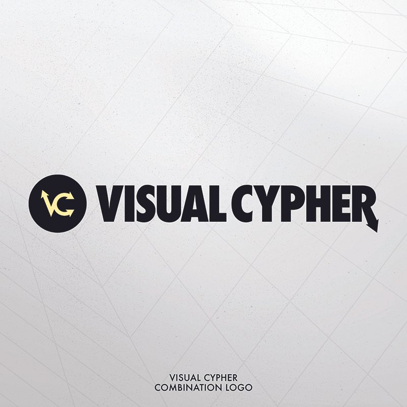 Visual Cypher Combination Logo