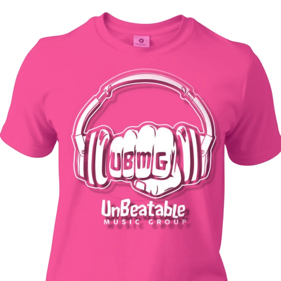 UnBeatableMusicGroup Brand Shirt- Pink