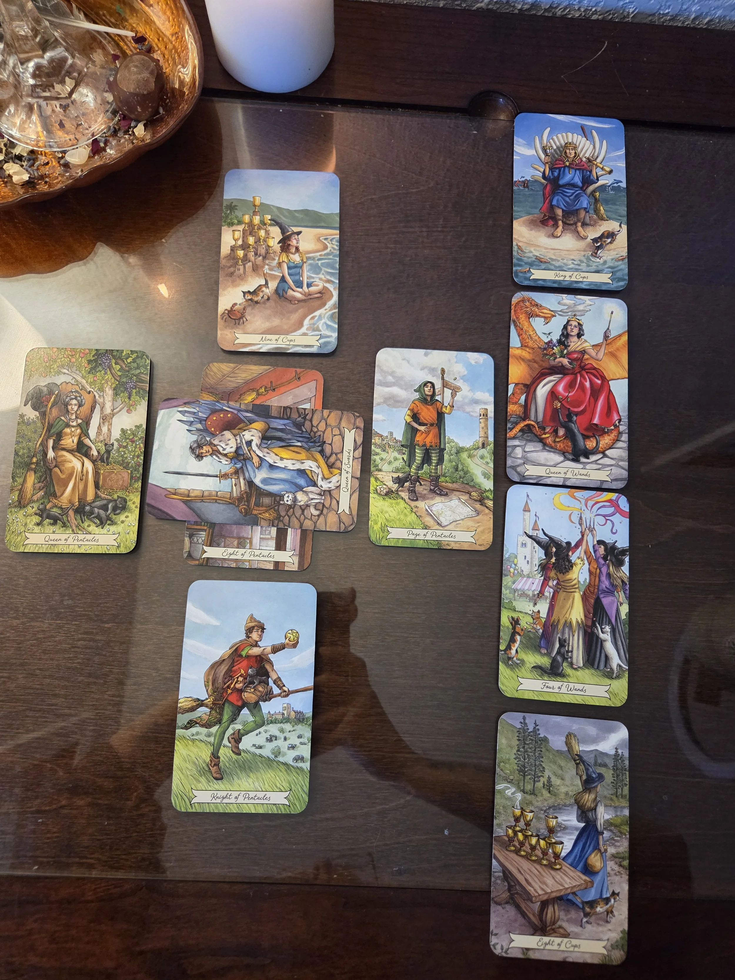 Tarot Spread - Celtic Cross (10 Card Spread)