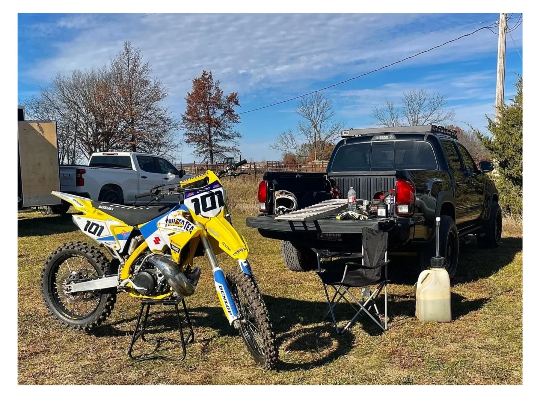 KINGSVILLE MX, RM250 CUSTOM TEE.
