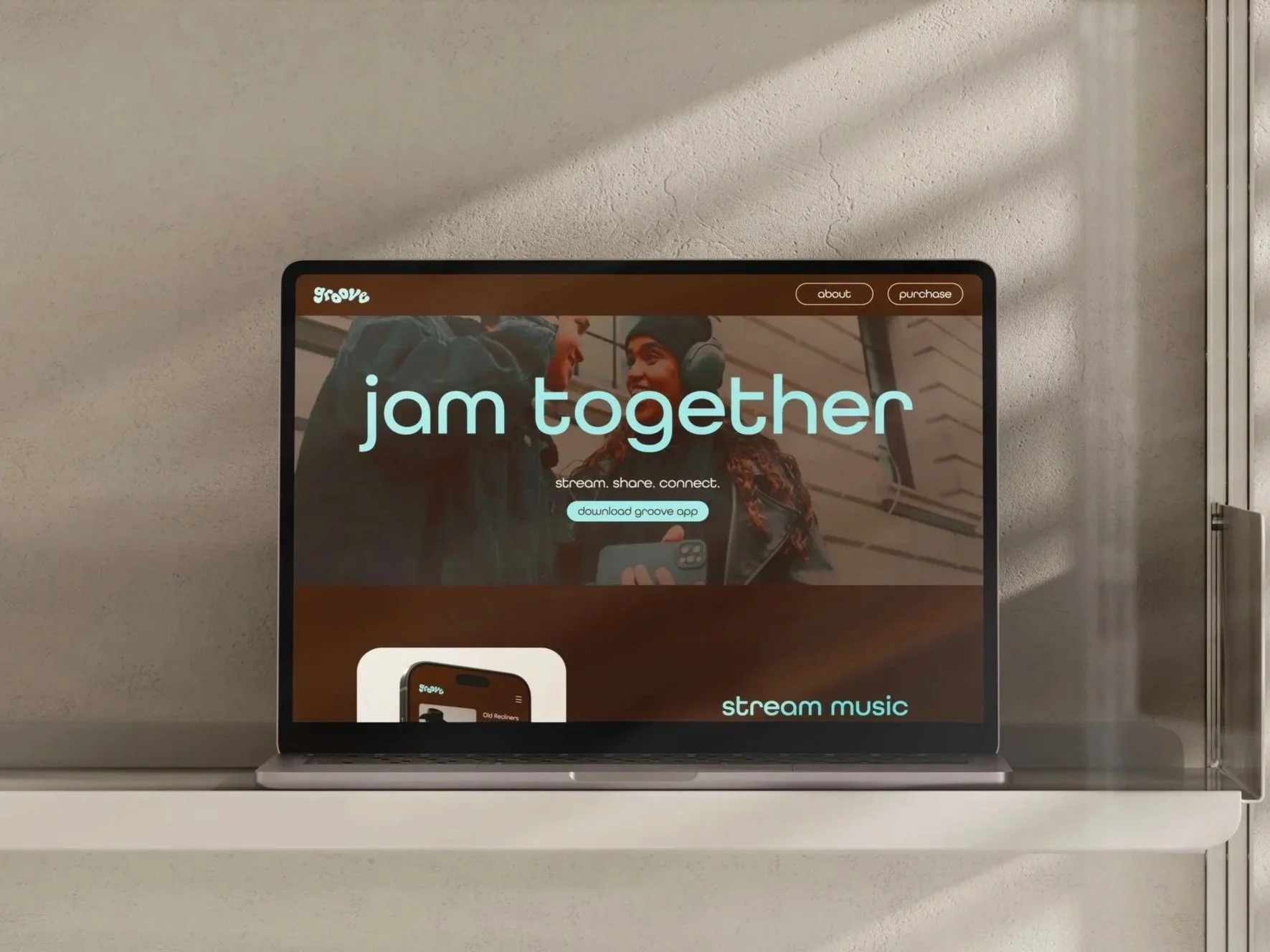 Groove Promotional Website