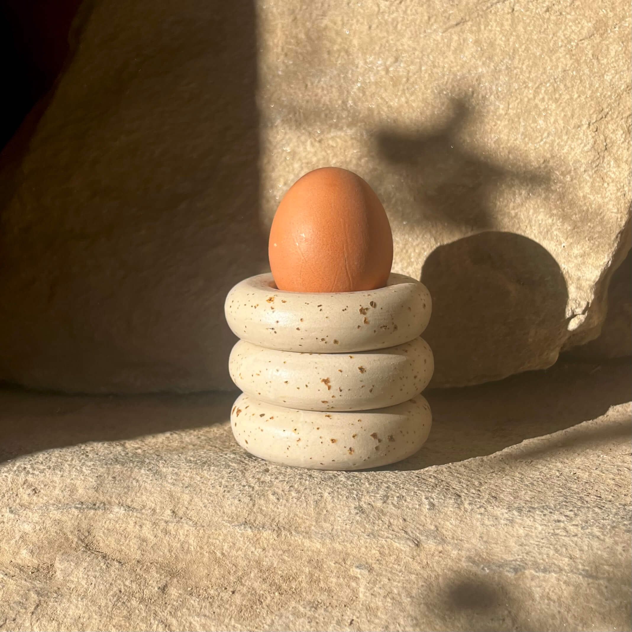 Egg holder (set) ivory