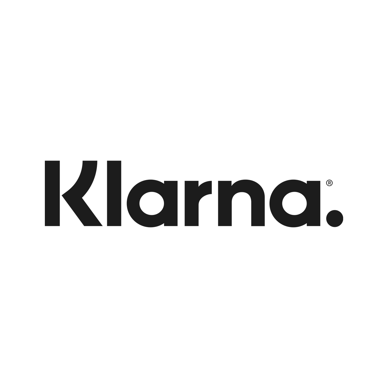 Klarna logo in black on a white background.