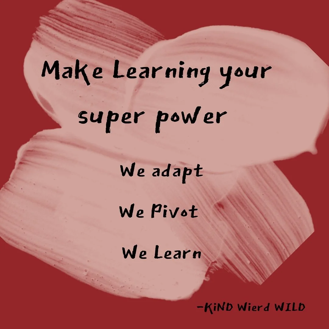 Last week, we had the pleasure of hosting our monthly Meeting of the Minds with Greg Kozera, aka @kindweirdwild Among all the wisdom he dropped that night, he taught us our new favorite affirmation, &ldquo;LEARN IT TIL YOU EARN IT.&rdquo;