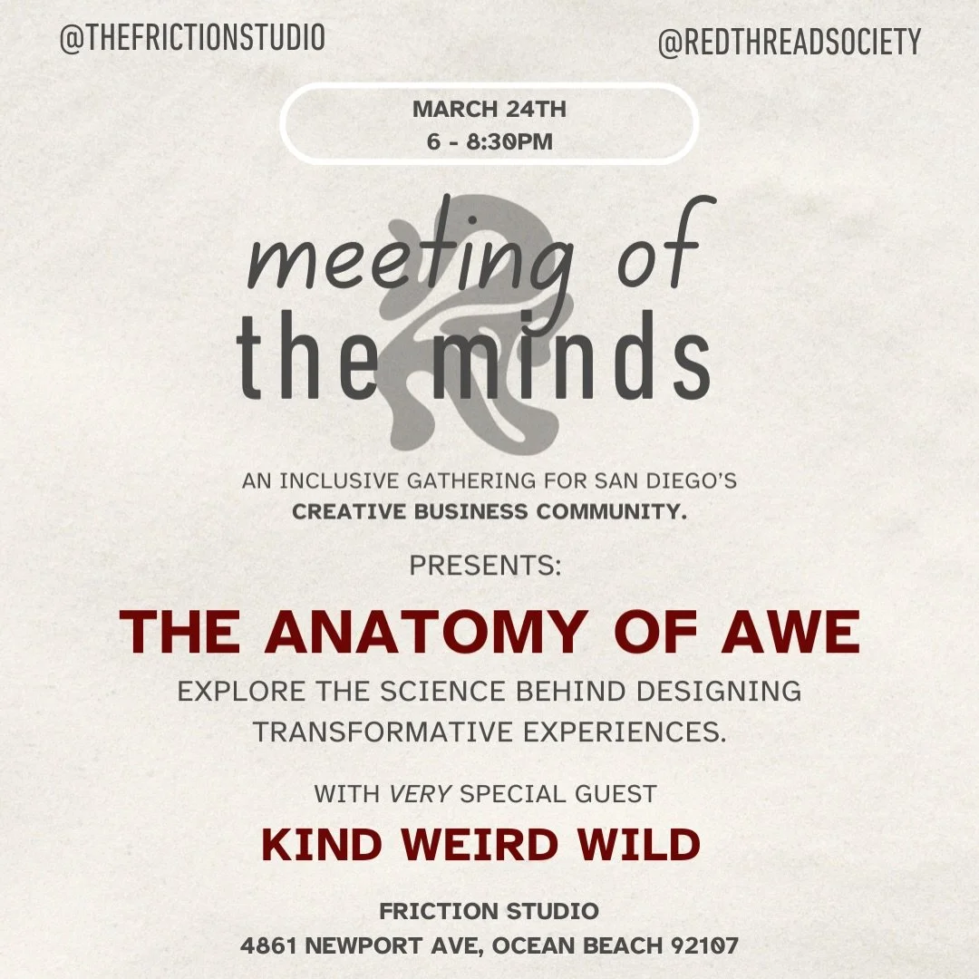 What makes something unforgettable?

Why do some experiences stay with you long after they&rsquo;re over?

On March 24th, we&rsquo;re exploring the science behind that feeling.

Meeting of the Minds presents The Anatomy of Awe &mdash; an interactive 