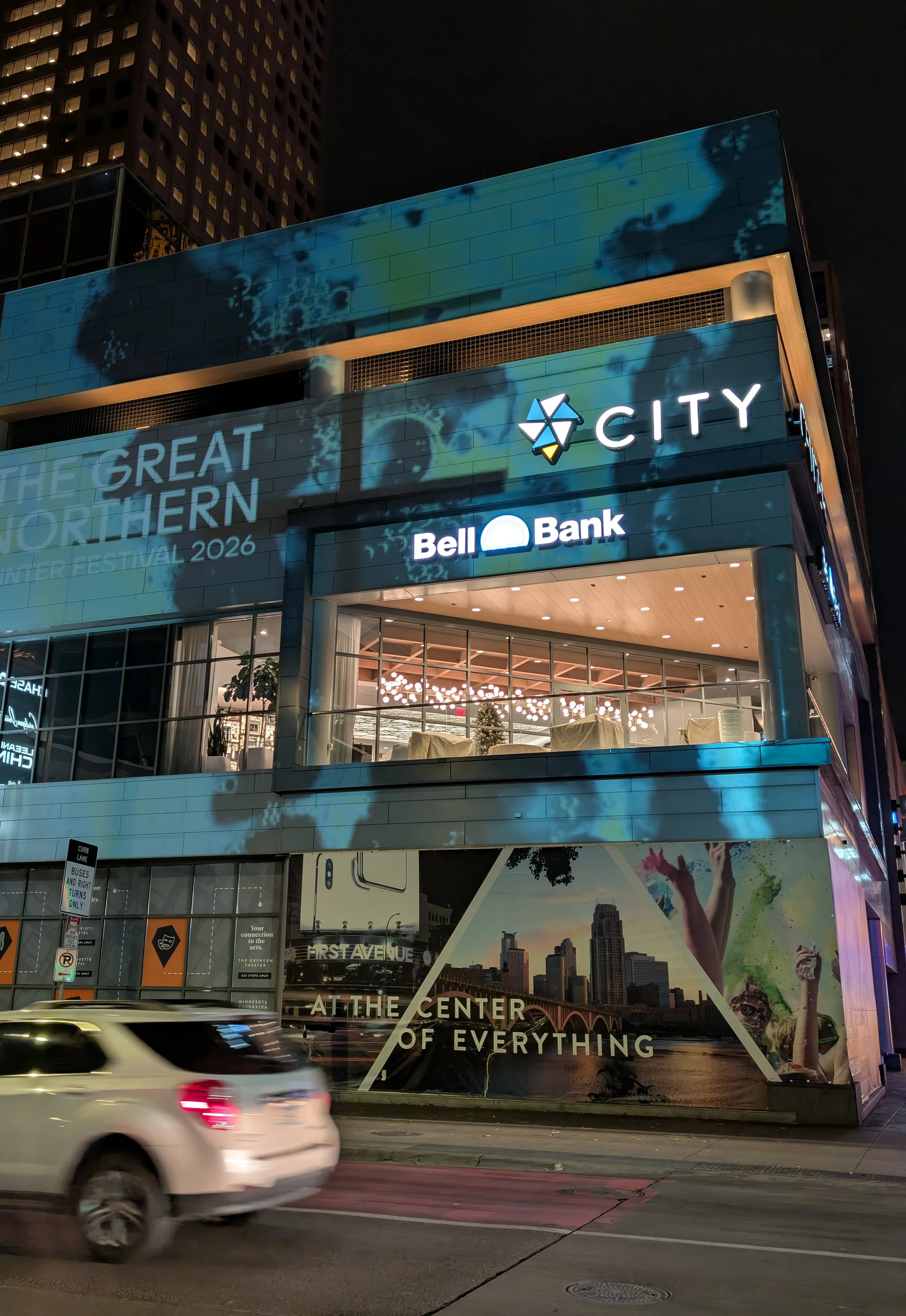 The Great Northern Downtown Projection Mapping