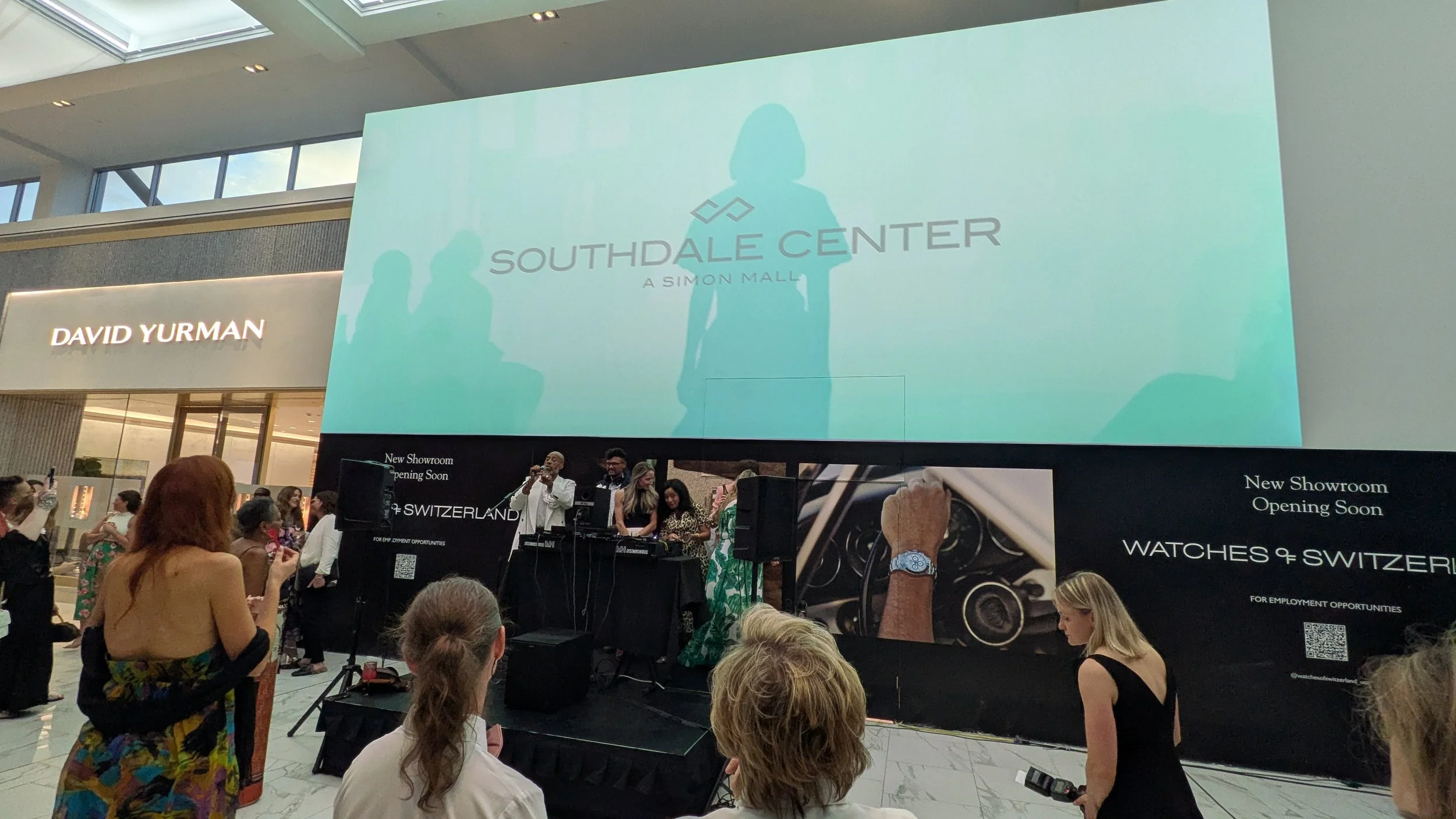 Large Scale Projection Mapping Southdale Mall Event Opening