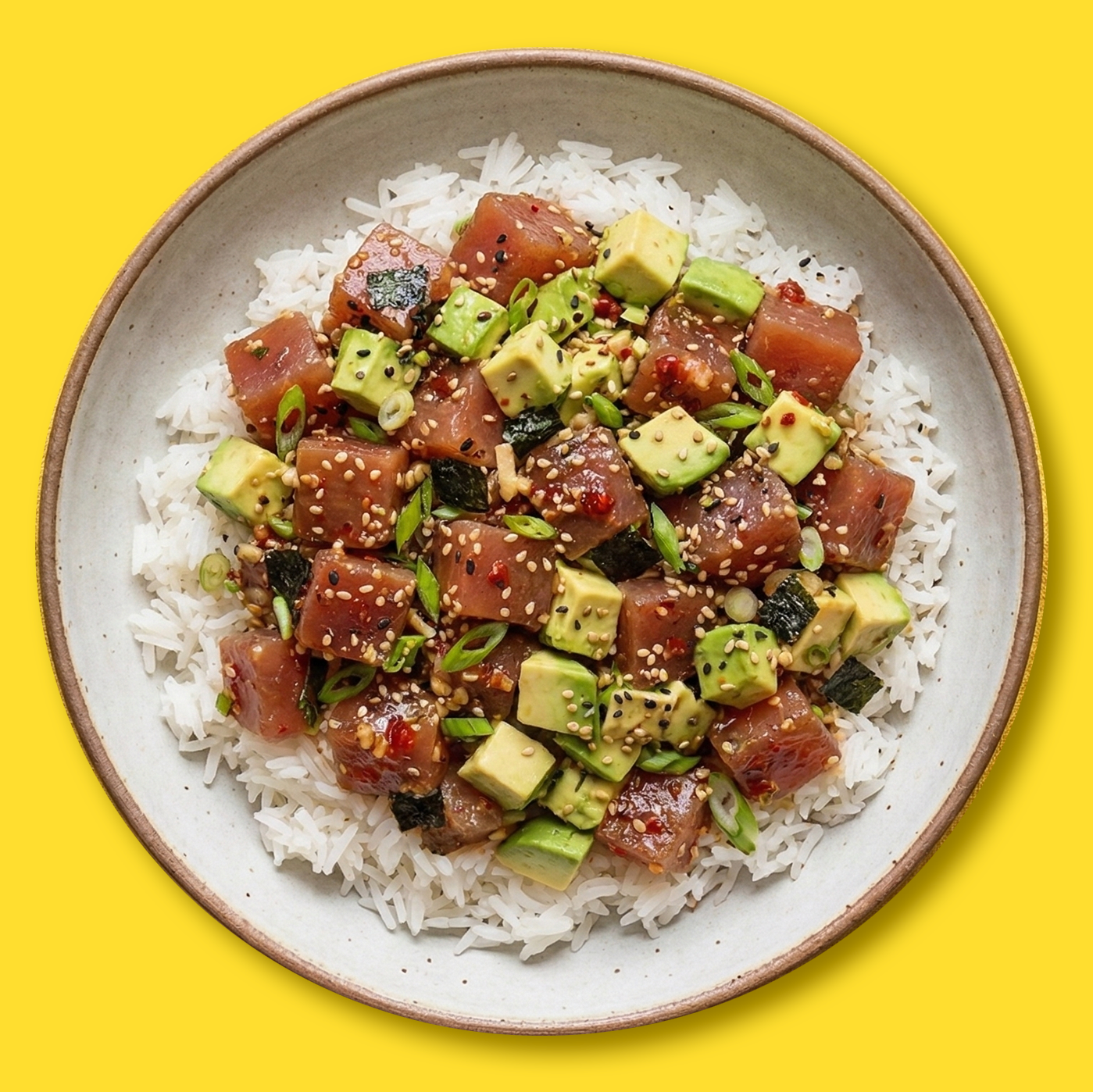 SPICY AHI TUNA POKE BOWL