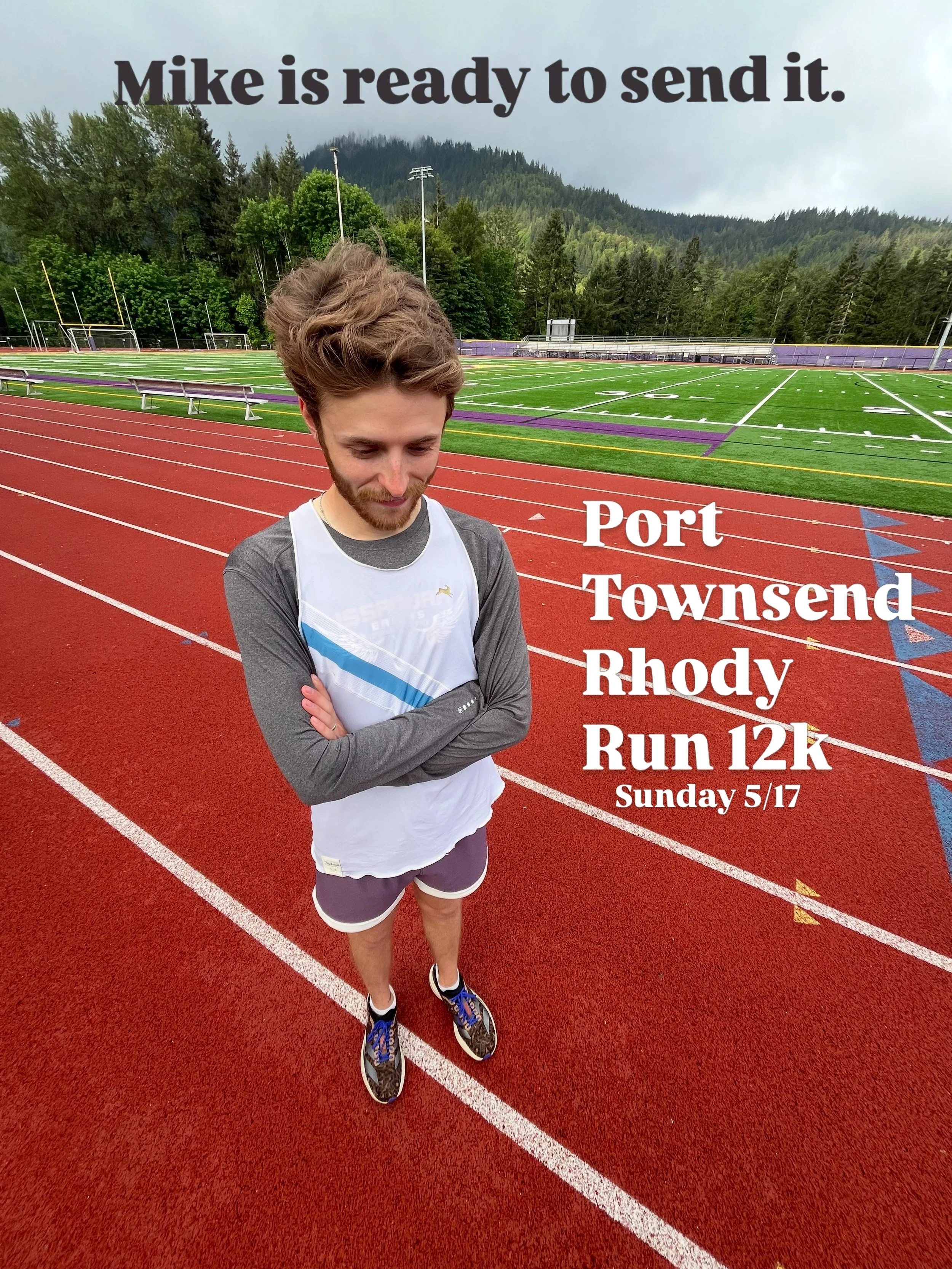 Good luck to @mikecobbjr as he takes on the Rhody Run 12k tomorrow in Port Townsend, WA! He&rsquo;ll be gunning for the win against the local talent. Always excited to find out what you&rsquo;re capable of, Mike. Stay tough🫡