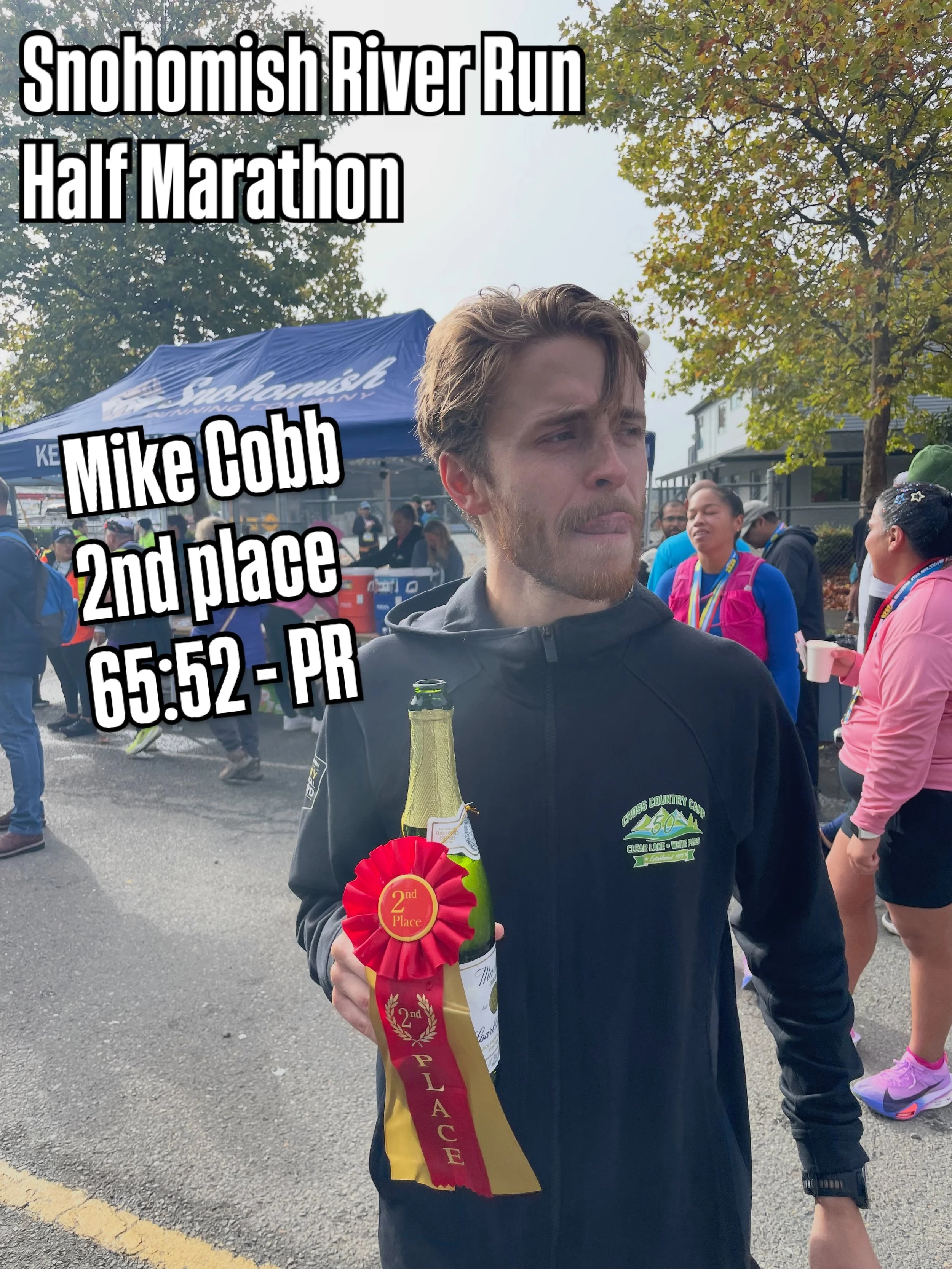 MIKEY MIKEY MIKEY - what a day. Original plan called for securing 67:xx, but the guy was just feeling TOO GOOD to back off. Slowest mile 5:06🤯 How does he do it!! CIM is not going to know what hit it. ps don&rsquo;t worry, kids - it&rsquo;s Martinel