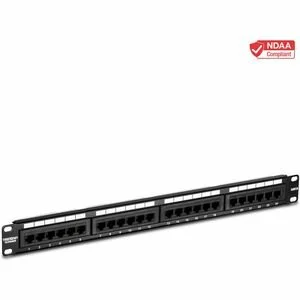 TRENDnet 24-Port Cat6 Unshielded Patch Panel | Rackmount