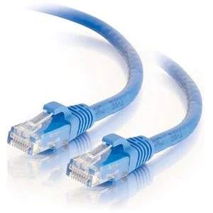 C2G 7ft Cat6 Snagless Patch Cable | Blue (Unshielded)