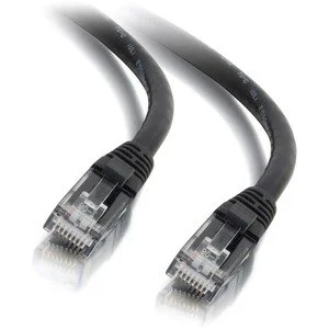 C2G 7ft Cat6 Snagless Patch Cable | Black (Unshielded)