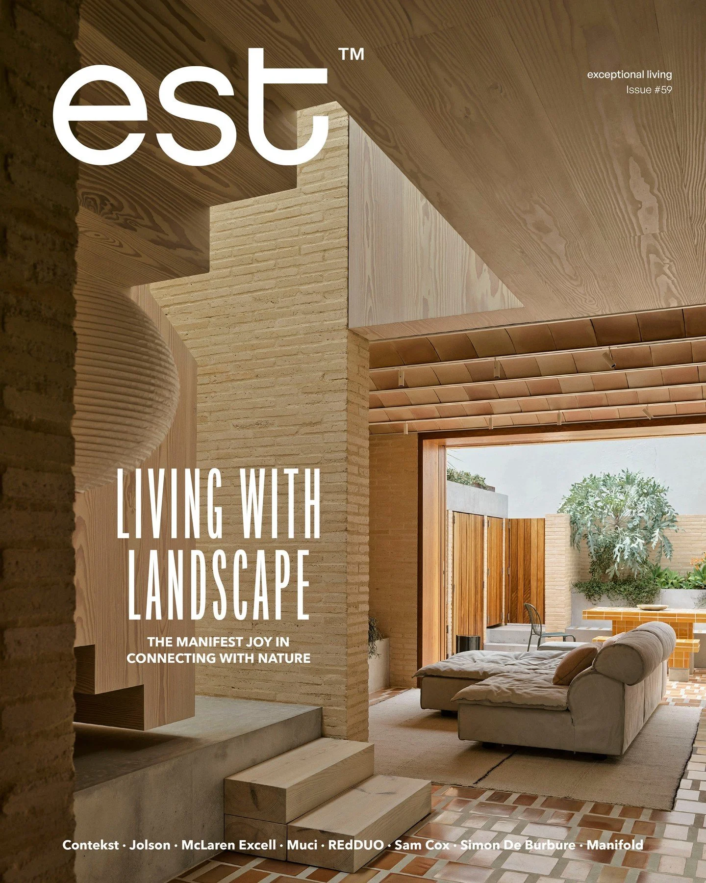What a lovely start to 2026 - seeing our Clay House on the cover of est magazine ✨️⁠
⁠
"A Sydney terrace home is a testament to the beauty, versatility and practicality of a house shaped by clay products, in all their manifestations - from exter