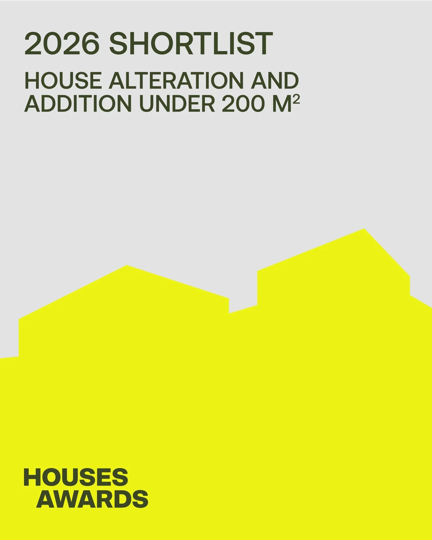 We are delighted to learn that Clay House has been shortlisted in the 2026 Houses Awards category 'House Alteration and Addition Under 200m2'⁠
⁠
One thing is clear from looking at the the awards gallery - the quality of residential architecture in Au