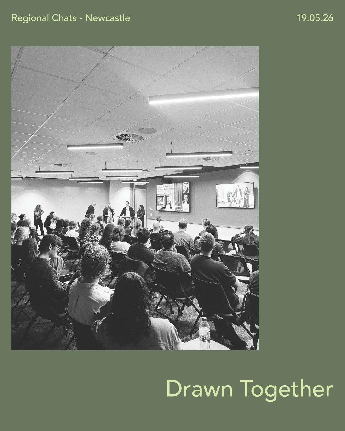 Last month we had the pleasure of presenting our work to colleagues as part of the Regional Chats series hosted by the @raia_nsw_regional_committee⁠
⁠
Our talk, titled 'Drawn Together,' focussed on a couple of recent projects with unique clients &amp