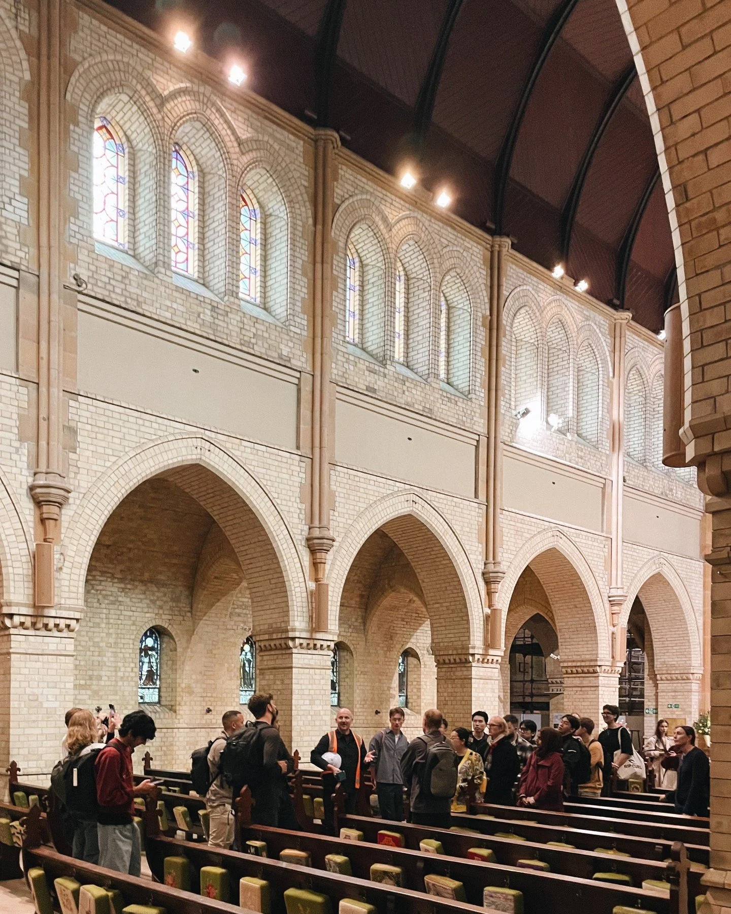 It&rsquo;s good to be back teaching at Newcastle Uni this semester in the fourth-year Architectural Design Studio led by Chris Tucker. (@man_herd)

The studio began with a walk around the city and visit to Christ Church Cathedral, with architect Dave