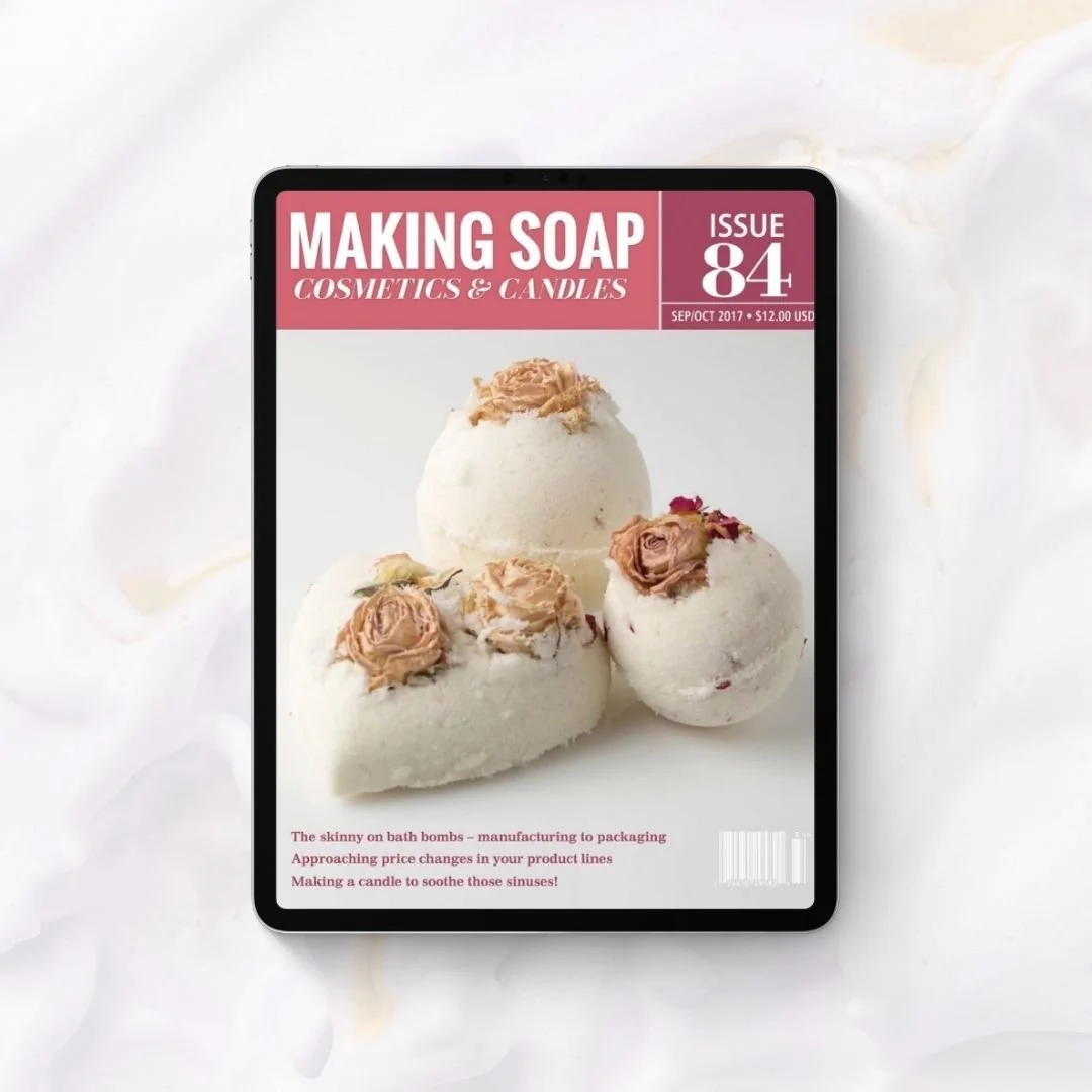 Issue #84: Bath Products - From Bath Bombs to Melts & Salts