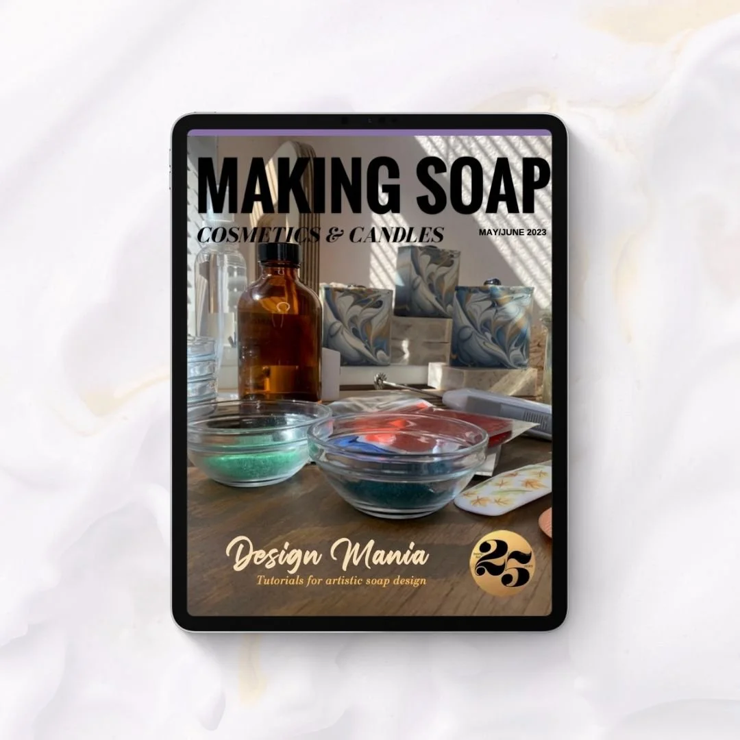 Issue #118: Design Mania - Tutorials for Artistic Soap Design
