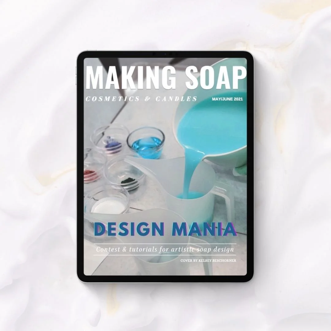 Issue #106: Design Mania - Contest & Tutorials for Artistic Soap Design