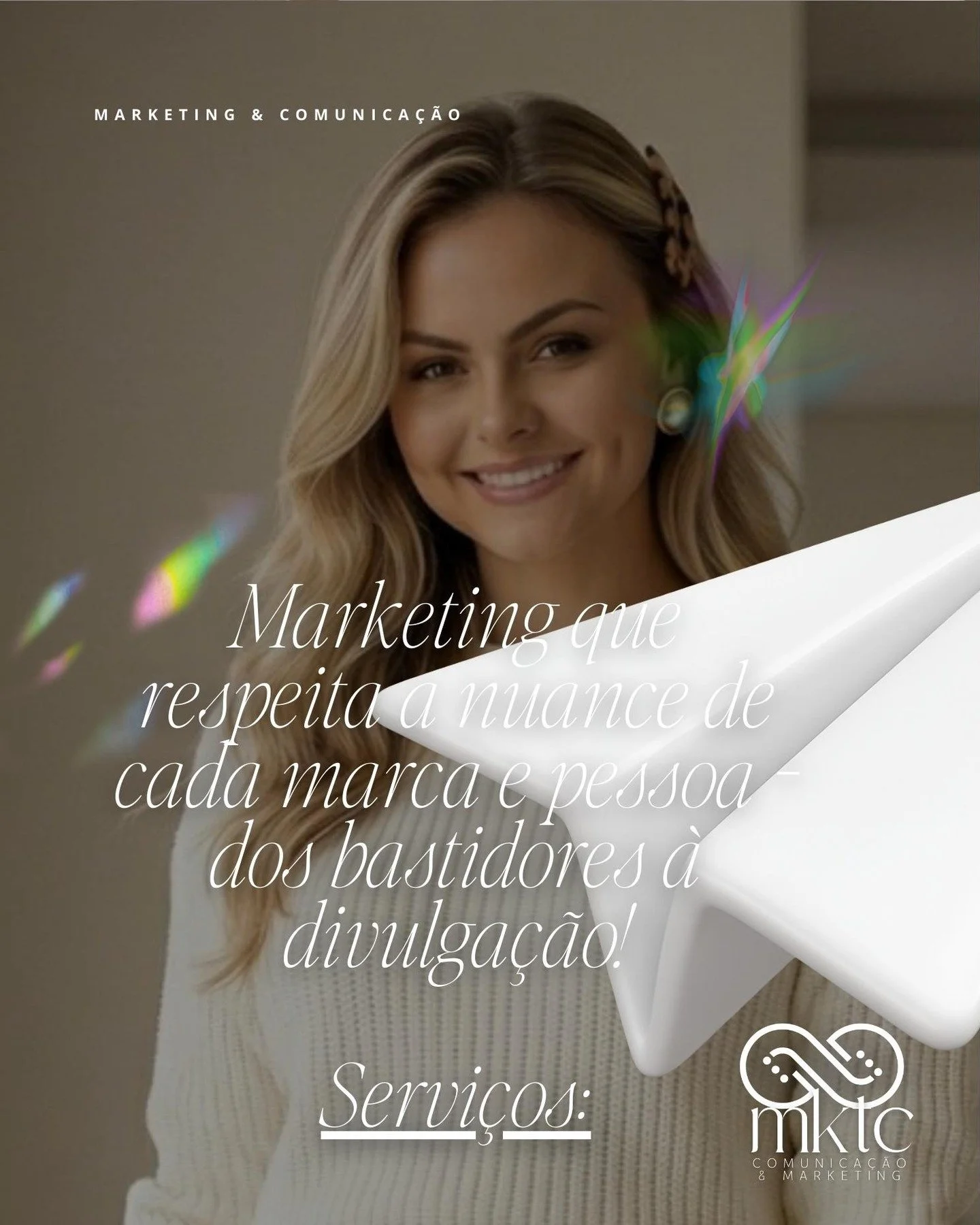 Marketing n&atilde;o come&ccedil;a no feed.
Come&ccedil;a no entendimento do neg&oacute;cio.

Na MKTC, estrat&eacute;gia e conte&uacute;do caminham juntos:
▫️ Diagn&oacute;stico
▫️ Dire&ccedil;&atilde;o clara
▫️ Branding em movimento
▫️ Conte&uacute;