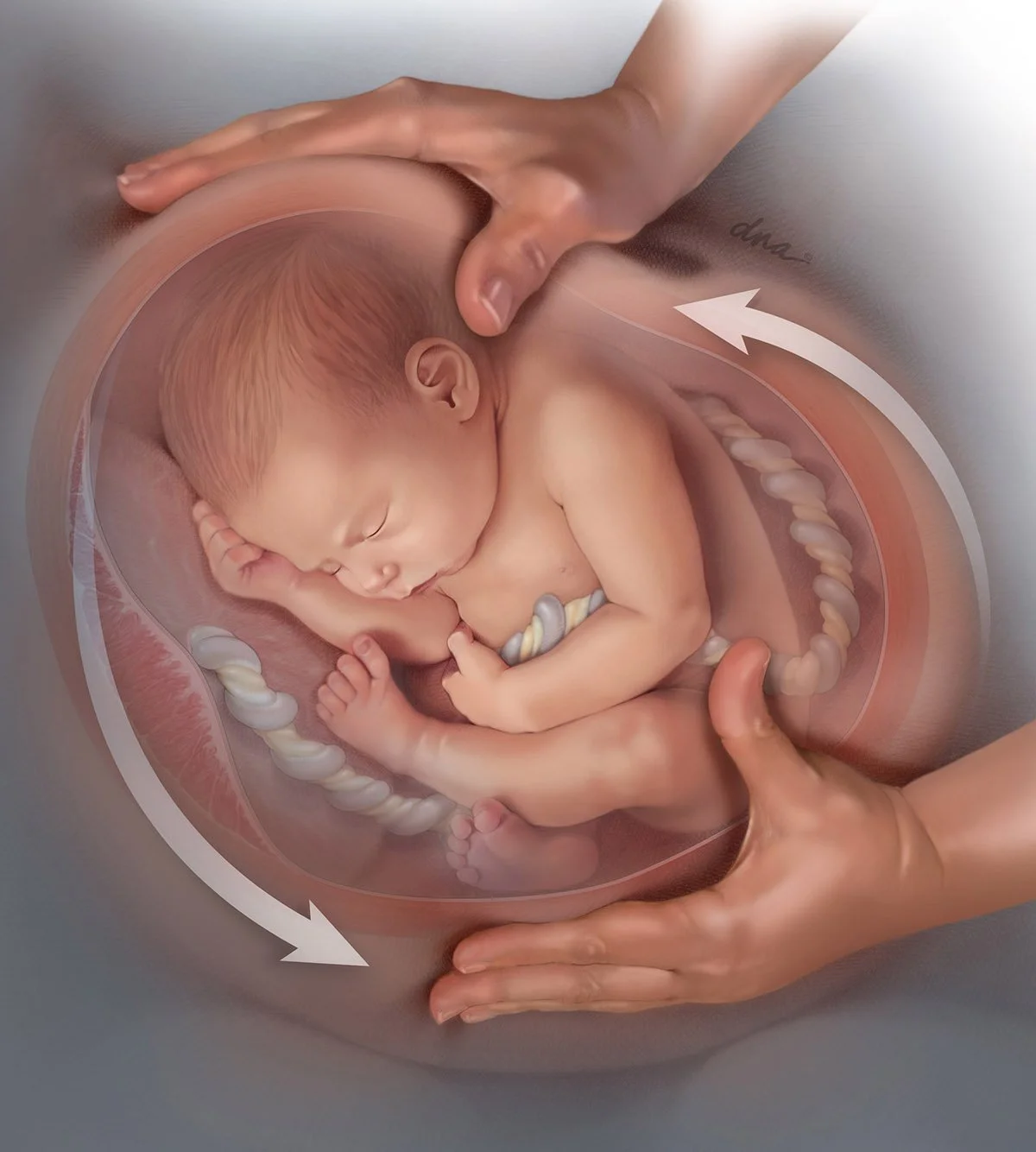 ECV Maneuver for Breech Delivery