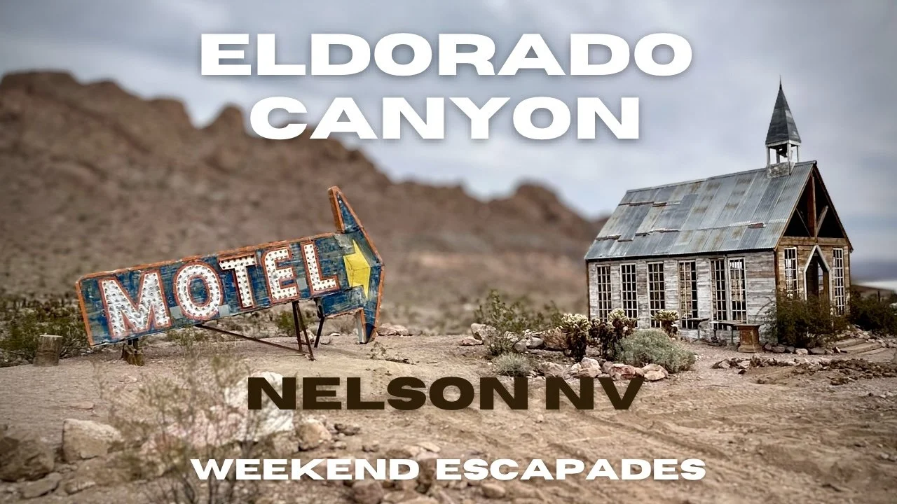 Exploring El Dorado Canyon and the Nelson, Nevada Ghost Town