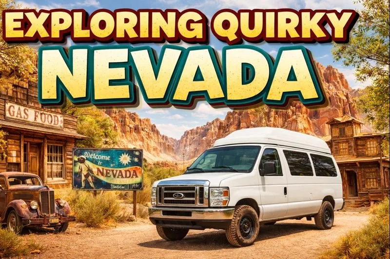 Exploring Quirky Nevada: Roadside Attractions, Ghost Towns, and the Cathedral Canyon Area