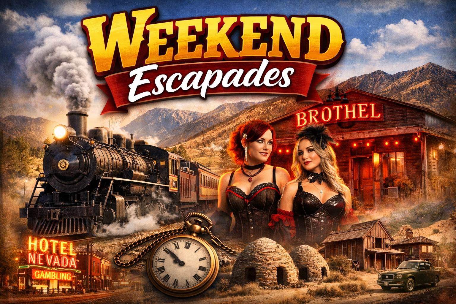 🚂 Weekend Escapade: Exploring Ely, Nevada — Steam Trains, Historic Streets &amp; Hidden Gems